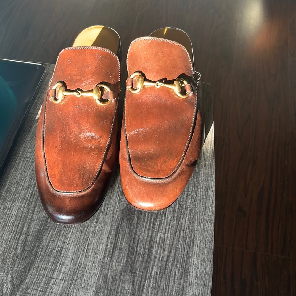 GUCCI Men’s Horsebit Slipper 'Princetown' Sz 8.5